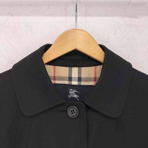 バーバリーロンドン BURBERRY LONDON 裏地ノバチェック ステンカラーコート レディース JPN:11号