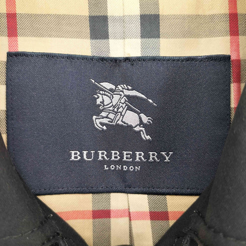 バーバリーロンドン BURBERRY LONDON 裏地ノバチェック ステンカラーコート レディース JPN:11号