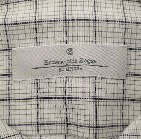 エルメネジルドゼニア Ermenegildo Zegna スペイン製 L/S シャツ メンズ