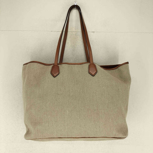 セラピアン SERAPIAN レザーハンドル キャンバス トートバッグ メンズ
