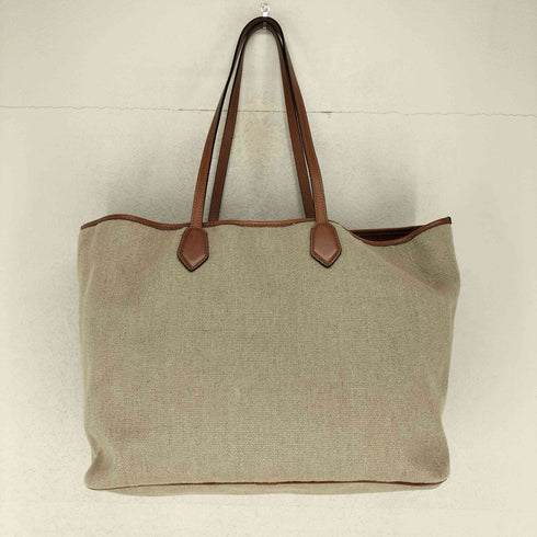 セラピアン SERAPIAN レザーハンドル キャンバス トートバッグ メンズ