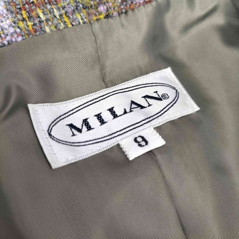 milan ツイードテーラード アバン レディース JPN:9号