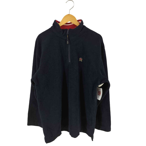 トミーヒルフィガー TOMMY HILFIGER ハーフジップフリースプルオーバー メンズ XXL