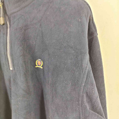 トミーヒルフィガー TOMMY HILFIGER ハーフジップフリースプルオーバー メンズ XXL