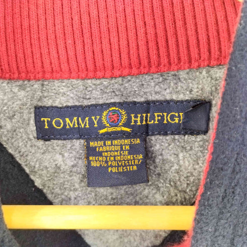 トミーヒルフィガー TOMMY HILFIGER ハーフジップフリースプルオーバー メンズ XXL