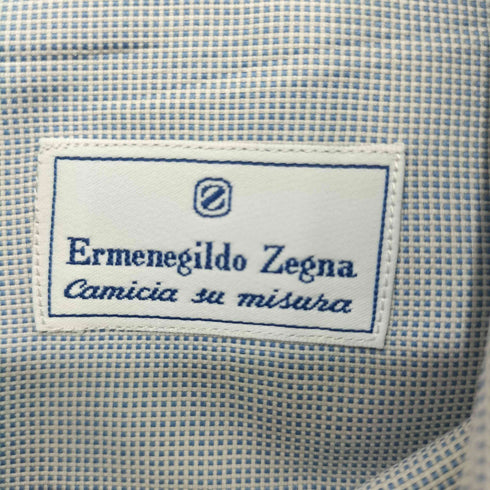 エルメネジルドゼニア Ermenegildo Zegna スペイン製 L/S ボタンダウンシャツ メンズ
