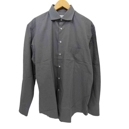 エルメネジルドゼニア Ermenegildo Zegna スペイン製 L/S レギュラーカラーシャツ メンズ