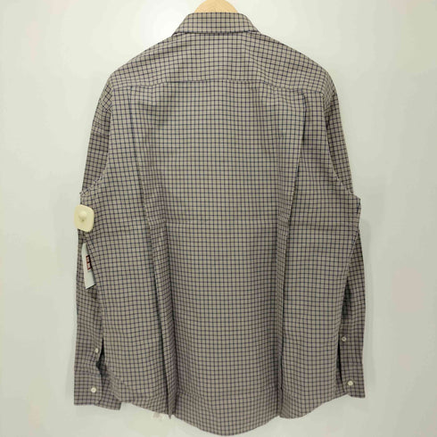 エルメネジルドゼニア Ermenegildo Zegna スイス製 ホリゾンタルカラー L/Sシャツ メンズ