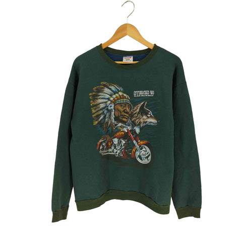 USA製 1998 STURAGIS BLACK HILLS RALLY SWEATSHIRT メンズ import:L