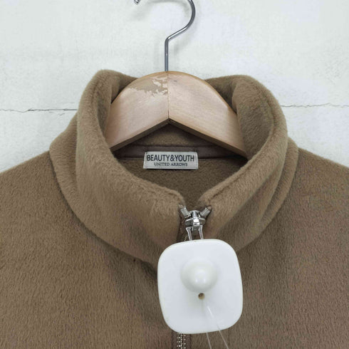ビューティーアンドユースユナイテッドアローズ BEAUTY & YOUTH UNITED ARROWS BY ビーバーフリース ジップ ブルゾン メンズ JPN:S