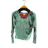 MUSUBORE diamond cutting U-neck tops レディース FREE