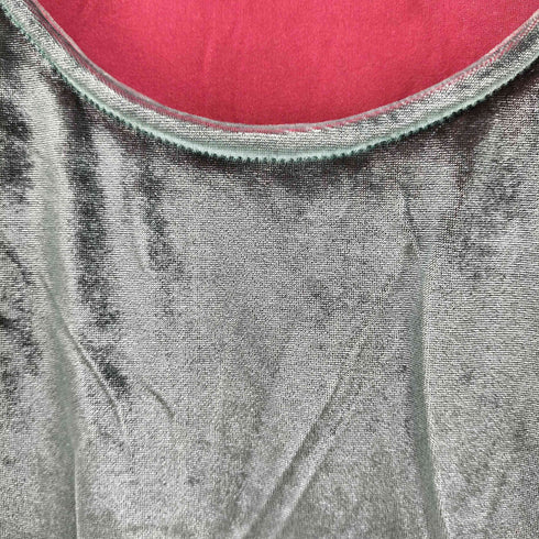MUSUBORE diamond cutting U-neck tops レディース FREE