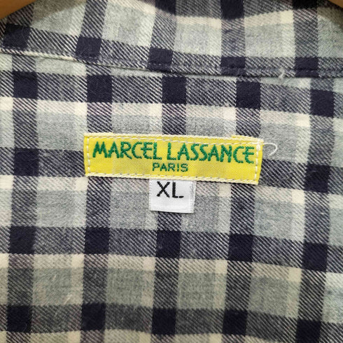 マルセルラサンス MARCEL LASSANCE フランス製 コットンオープンカラーシャツ メンズ JPN:XL