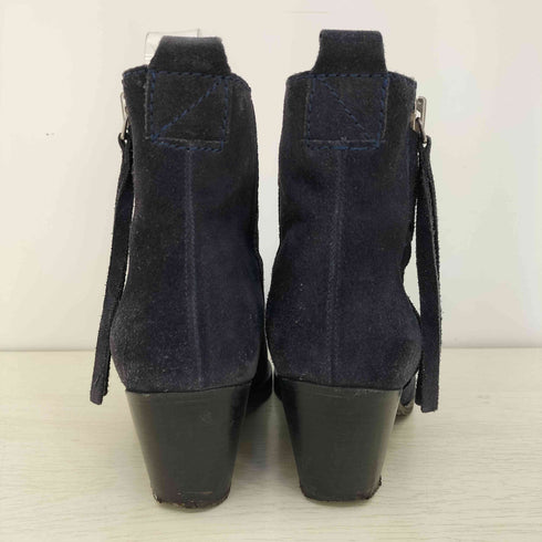アクネストゥディオズ ACNE STUDIOS サイドジップ スエード ショートブーツ レディース EUR:36