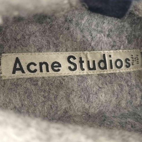 アクネストゥディオズ ACNE STUDIOS サイドジップ スエード ショートブーツ レディース EUR:36