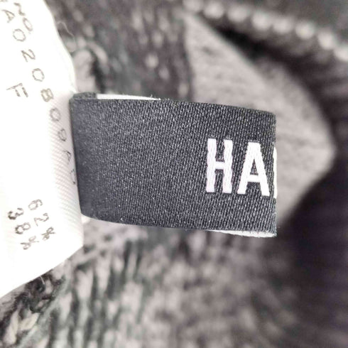 ハレ HARE 24AW マーブルステッチライン ニット プルオーバー メンズ FREE