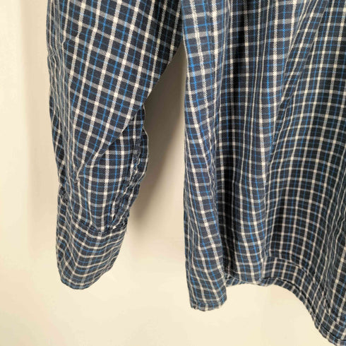 ラングラー Wrangler チェックレギュラーカラーシャツ メンズ