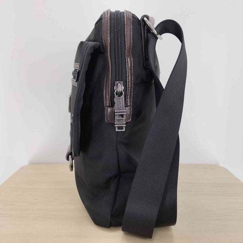 トゥミ TUMI ANNAPOLIS アナポリス ショルダー バッグ レザー 切替 メンズ