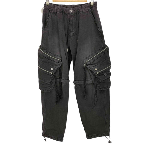 エージェムナイン AGEM/9 .kom 25SS セパレート デニム カーゴ パンツ メンズ FREE