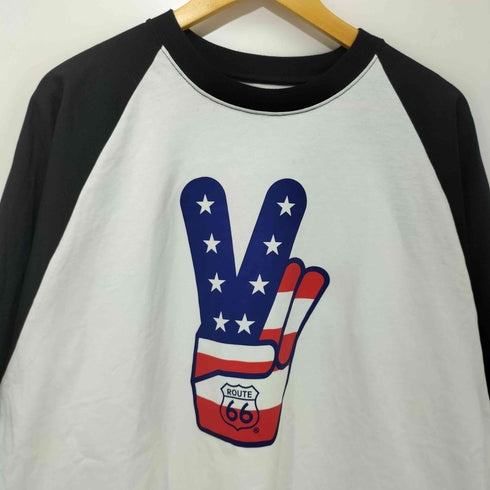 ニューエラ NEW ERA ROUTE66 ラグランスリーブ カットソー メンズ JPN:XXL
