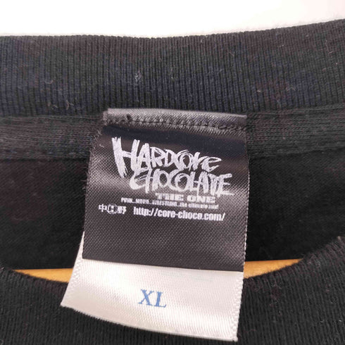 ハードコアチョコレート HARDCORE CHOCOLATE 超暴走軍団 プロレス プリントTシャツ メンズ JPN:XL