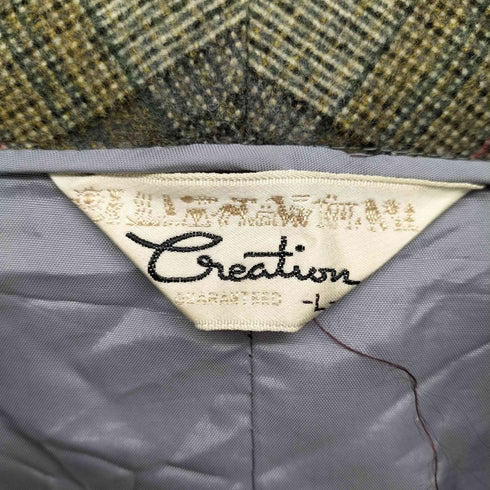 CREATION パイピングデザイン ガウンコート メンズ import:L