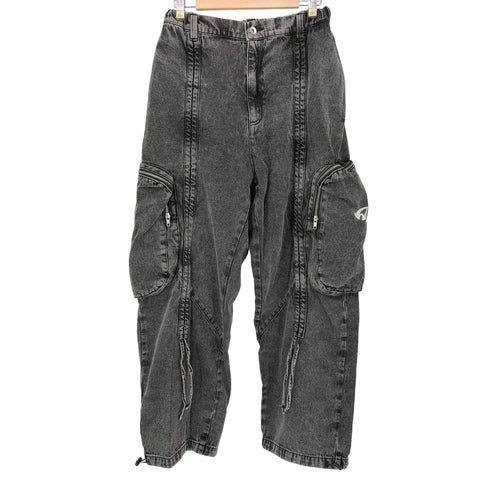 エージェムナイン AGEM/9 .kom 25SS デニム カーゴ パンツ メンズ FREE