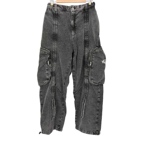 エージェムナイン AGEM/9 .kom 25SS デニム カーゴ パンツ メンズ FREE