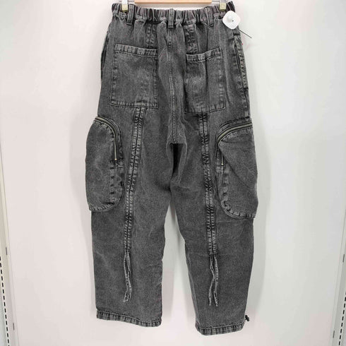 エージェムナイン AGEM/9 .kom 25SS デニム カーゴ パンツ メンズ FREE