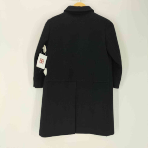 ミュウミュウ miu miu 19AW イタリア製 VIRGIN WOOL CASHMERE バージンウール カシミヤ混 5B ステンカラー コート レディース EUR:38