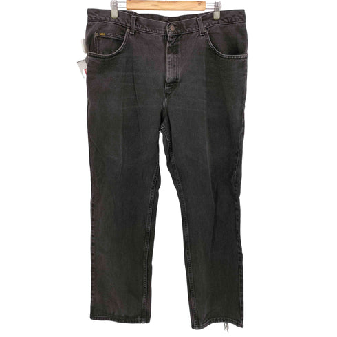 リー Lee 90S ブラック ワイド デニム パンツ メンズ