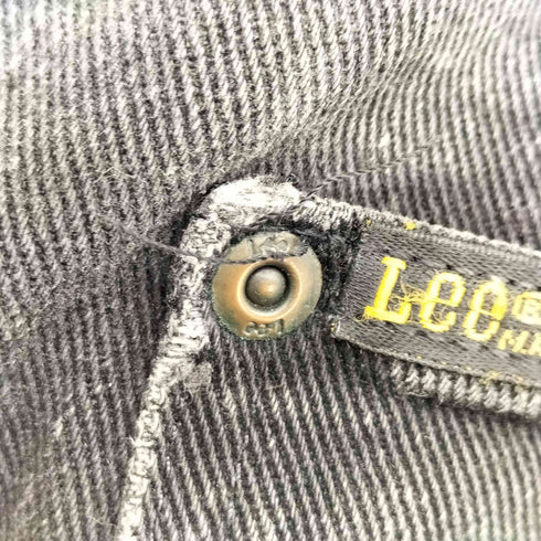 リー Lee 90S ブラック ワイド デニム パンツ メンズ