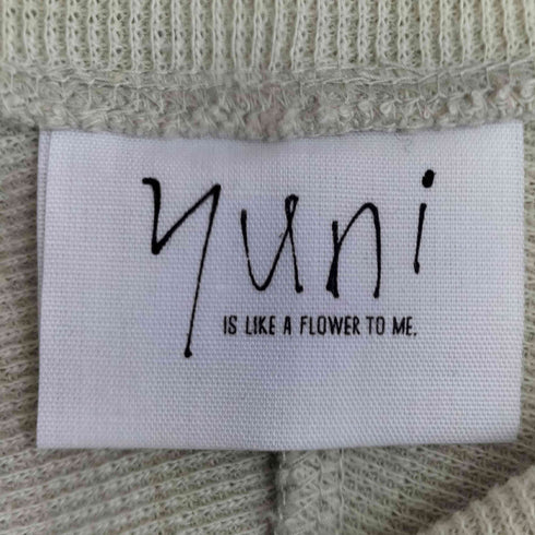 ユニ yuni サイドスリット サーマル カットソー レディース FREE