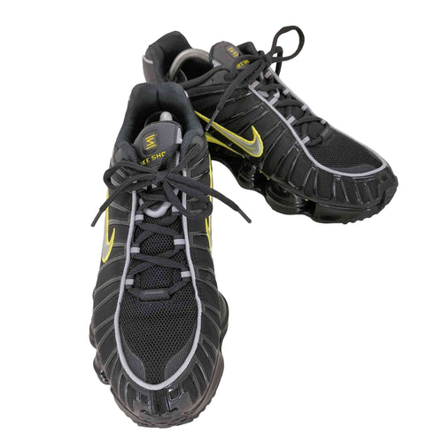 ナイキ NIKE Shox TL Black/Dynamic Yellow メンズ JPN:27.5