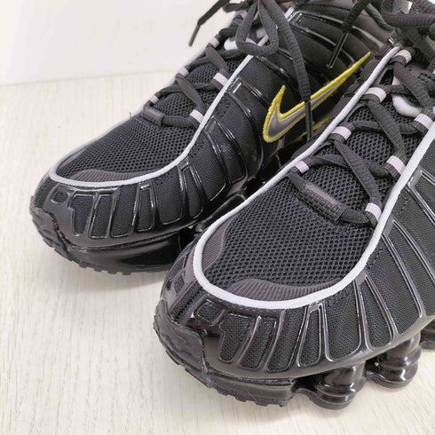 ナイキ NIKE Shox TL Black/Dynamic Yellow メンズ JPN:27.5