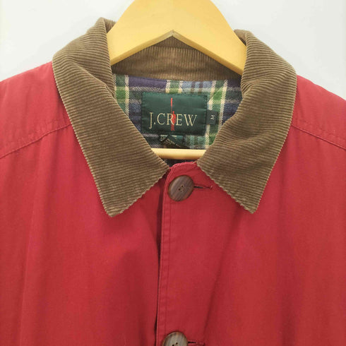ジェイクルー J.CREW 90S Hunting Jacket 巨人タグ 裏地チェック 襟コーデュロイ ハンティング ジャケット メンズ import:M