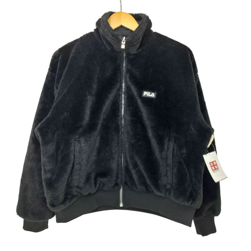 フィラ FILA リバーシブル ボア エコファー ブルゾン レディース JPN:L