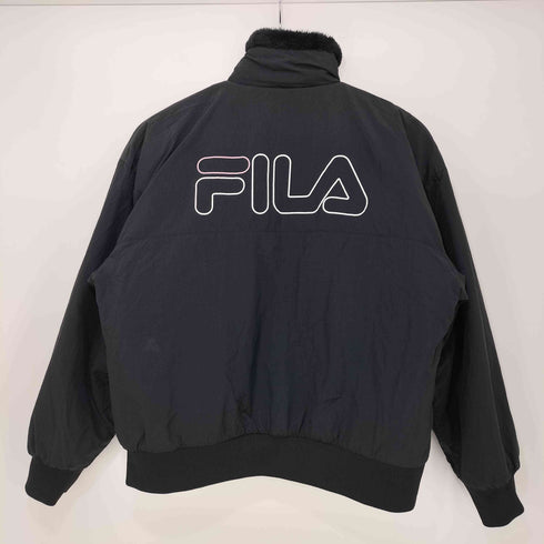 フィラ FILA リバーシブル ボア エコファー ブルゾン レディース JPN:L