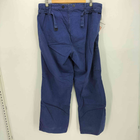 EURO WORK ヘリンボーン サイドアジャスター ワークパンツ メンズ 52