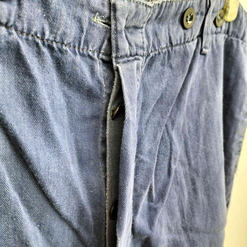 EURO WORK ヘリンボーン サイドアジャスター ワークパンツ メンズ 52