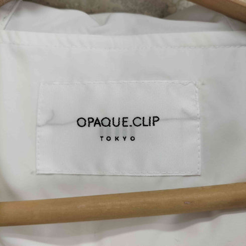 オペークドットクリップ OPAQUE.CLIP ロングマウンテンコート レディース 38