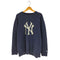 ニューエラ NEW ERA Sweater New York Yankees MLB Rain Dot ネップ クルーネックニット メンズ import:XL