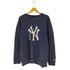 ニューエラ NEW ERA Sweater New York Yankees MLB Rain Dot ネップ クルーネックニット メンズ import:XL