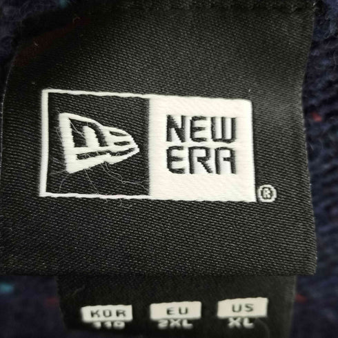 ニューエラ NEW ERA Sweater New York Yankees MLB Rain Dot ネップ クルーネックニット メンズ import:XL