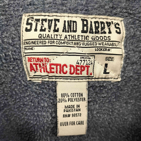 steve and barry's カレッジロゴ プルオーバー パーカー メンズ import:L