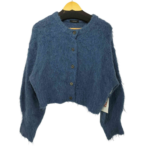 ジーナシス JEANASIS リッチシャギーショートクルーカーディガン レディース FREE