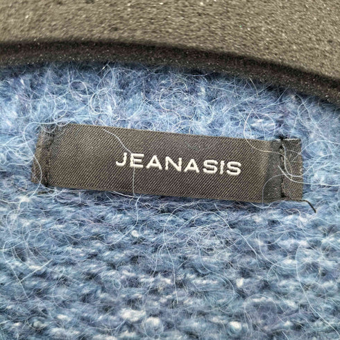 ジーナシス JEANASIS リッチシャギーショートクルーカーディガン レディース FREE