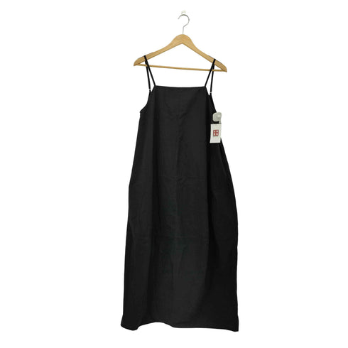 ザラ ZARA プリーツバック ミディワンピース キャミドレス レディース import:L
