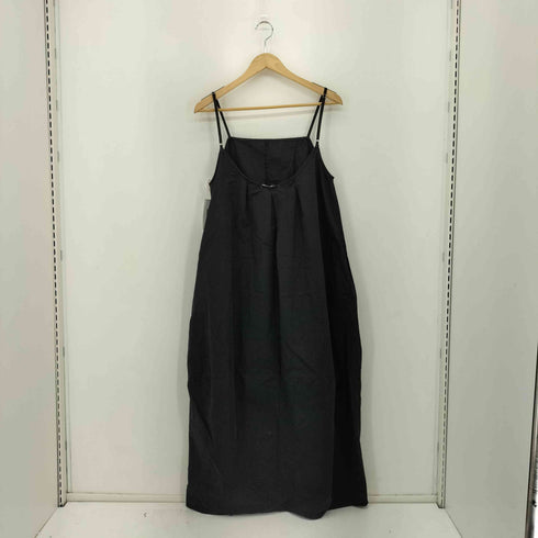 ザラ ZARA プリーツバック ミディワンピース キャミドレス レディース import:L