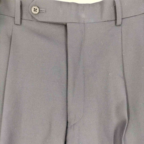 バーバリーロンドン BURBERRY LONDON ウールカシミヤ センタープレス スラックス メンズ W91